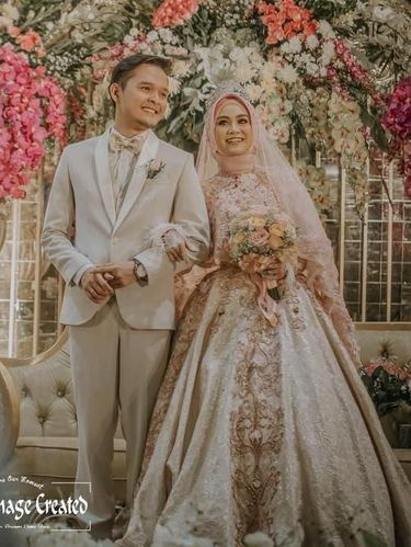 Detail Foto Baju Pengantin Muslim Modern Nomer 11