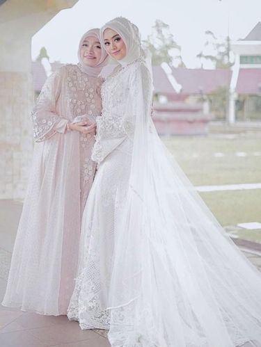 Detail Foto Baju Pengantin Muslim Modern Nomer 13