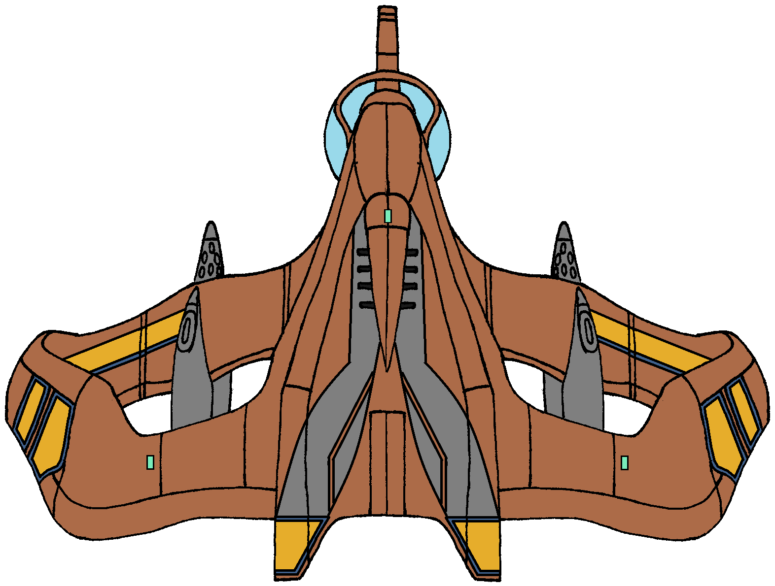 Detail Top Down Sci Fi Nomer 12