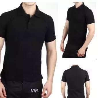 Detail Baju Jersey Polos Hitam Nomer 52