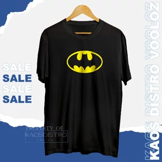 Detail Baju Kaos Batman Nomer 34