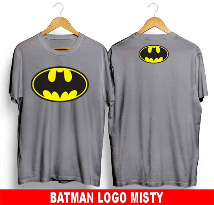 Detail Baju Kaos Batman Nomer 38