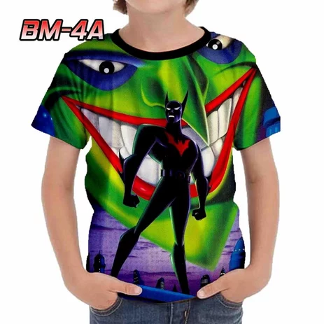 Detail Baju Kaos Batman Nomer 43