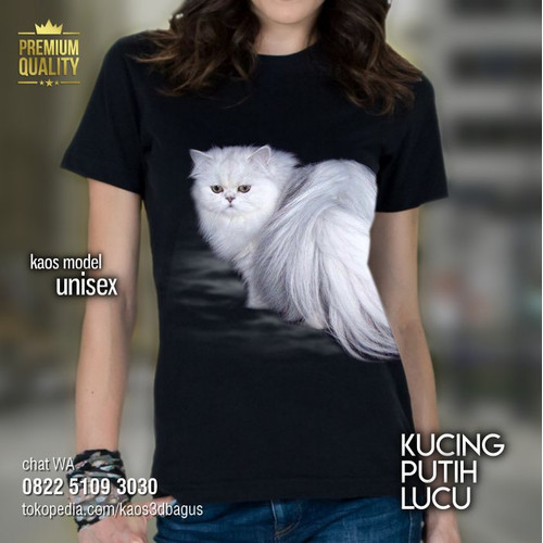 Detail Baju Kaos Gambar Kucing Nomer 14