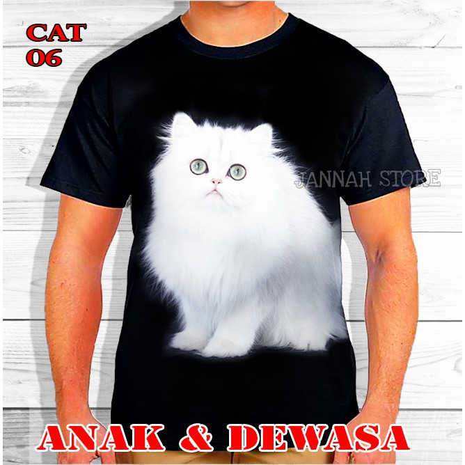 Detail Baju Kaos Gambar Kucing Nomer 26