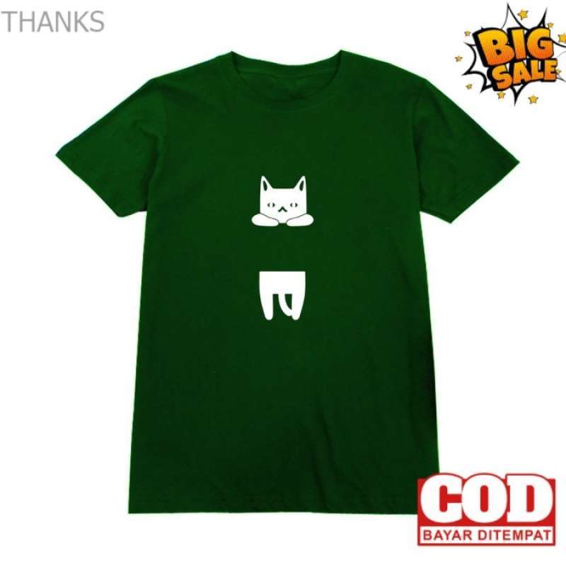 Detail Baju Kaos Gambar Kucing Nomer 47