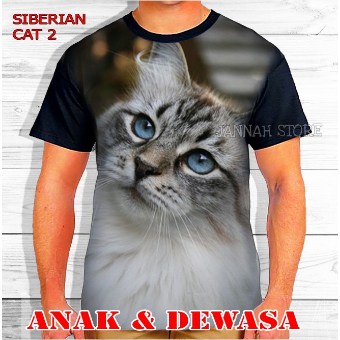 Detail Baju Kaos Gambar Kucing Nomer 55