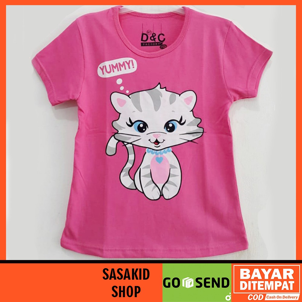 Detail Baju Kaos Gambar Kucing Nomer 8