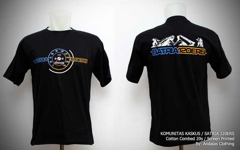 Detail Baju Kaos Komunitas Keren Nomer 50