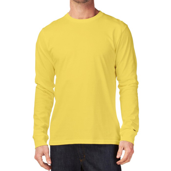 Detail Baju Kaos Kuning Lengan Panjang Nomer 2