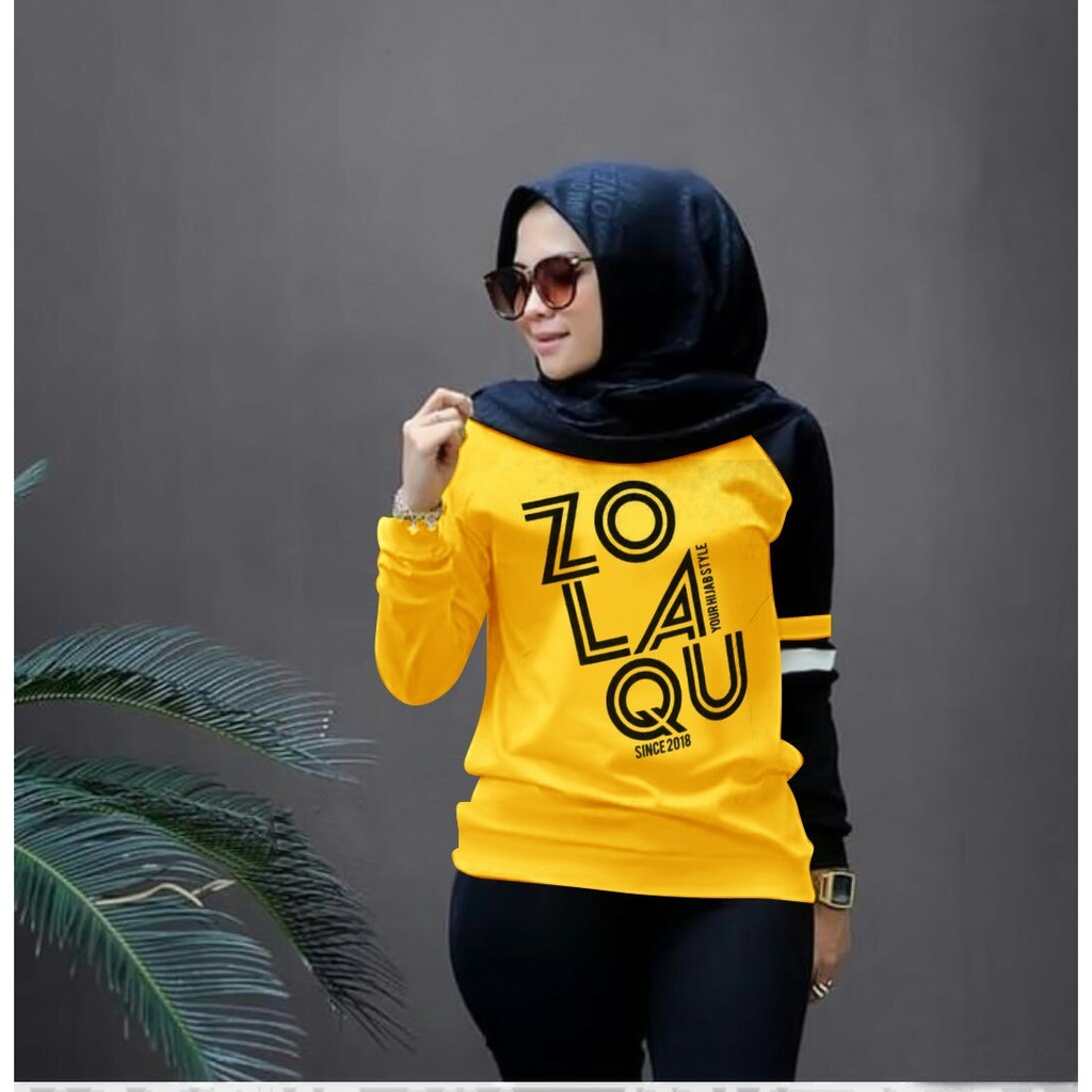Detail Baju Kaos Kuning Lengan Panjang Nomer 31