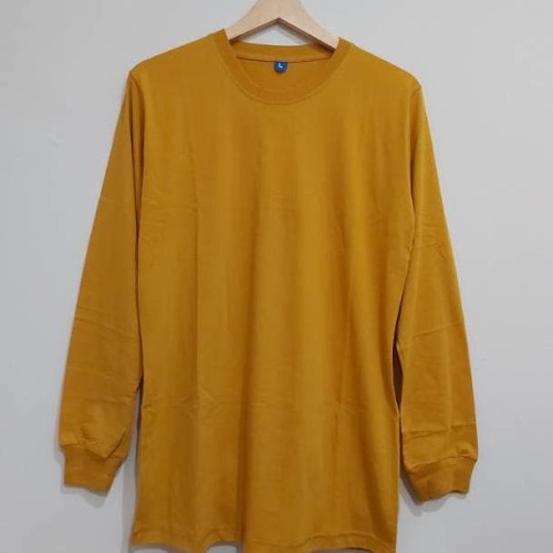 Detail Baju Kaos Kuning Lengan Panjang Nomer 33
