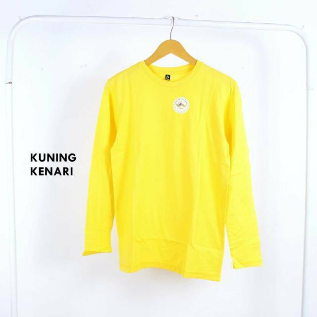Detail Baju Kaos Kuning Lengan Panjang Nomer 36