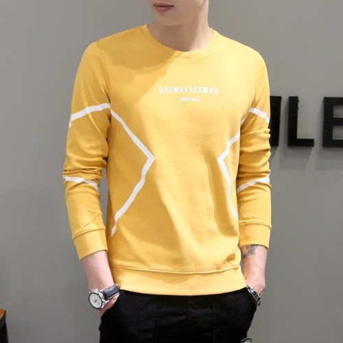 Detail Baju Kaos Kuning Lengan Panjang Nomer 41