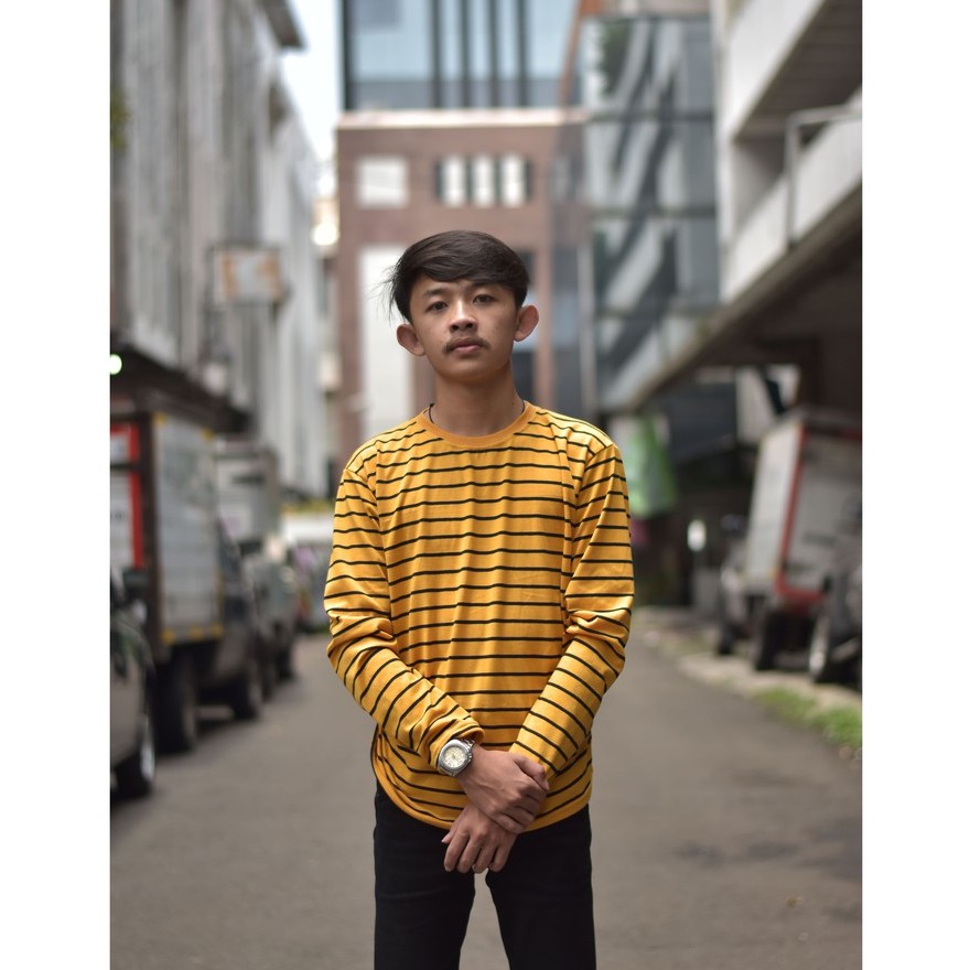 Detail Baju Kaos Kuning Lengan Panjang Nomer 42