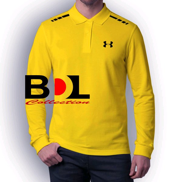 Detail Baju Kaos Kuning Lengan Panjang Nomer 55