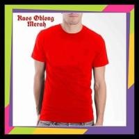 Detail Baju Kaos Merah Polos Nomer 29