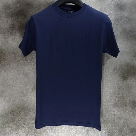 Detail Baju Kaos Polos Biru Navy Nomer 36