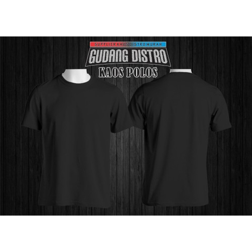 Detail Baju Kaos Polos Hitam Nomer 28