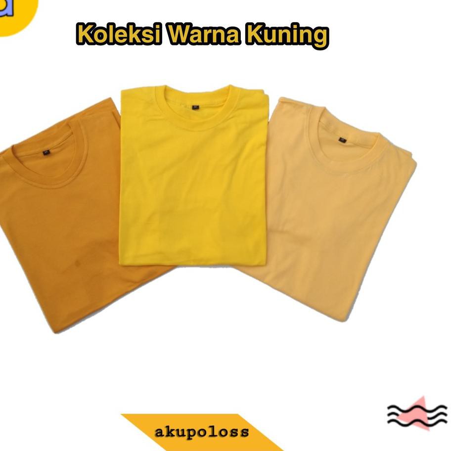 Detail Baju Kaos Pria Warna Kuning Nomer 36