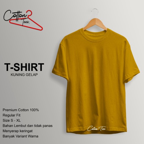 Detail Baju Kaos Pria Warna Kuning Nomer 38