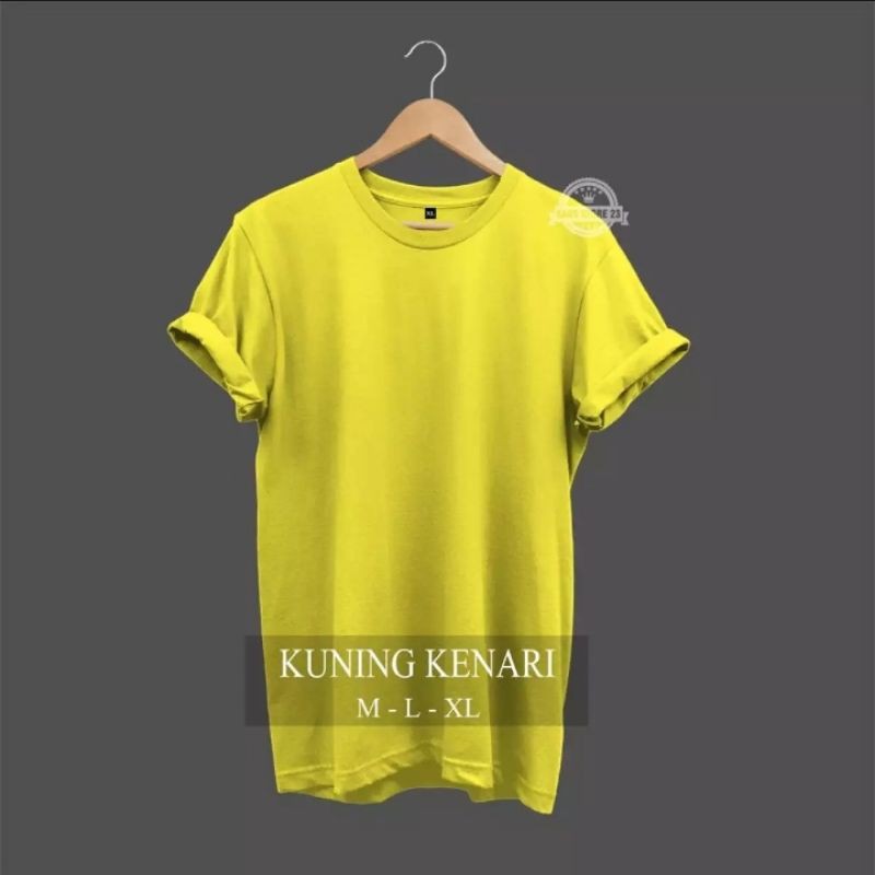 Detail Baju Kaos Pria Warna Kuning Nomer 10