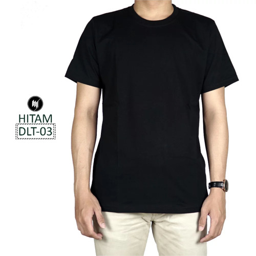 Detail Baju Kaos Warna Hitam Nomer 4