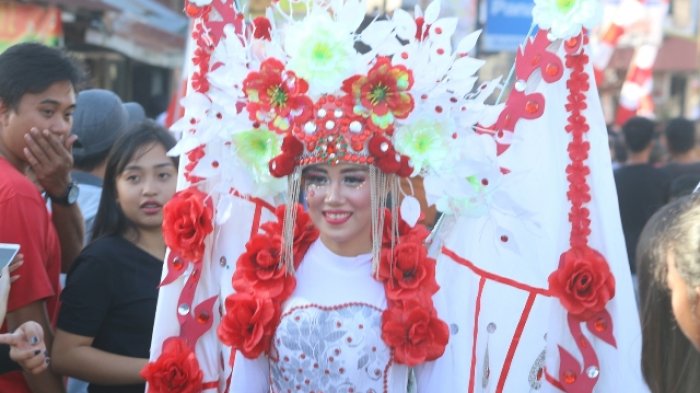 Detail Baju Karnaval Putri Bunga Nomer 11