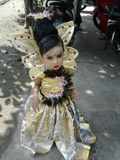 Detail Baju Karnaval Putri Bunga Nomer 14