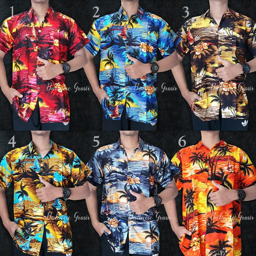 Detail Baju Kemeja Pantai Nomer 37