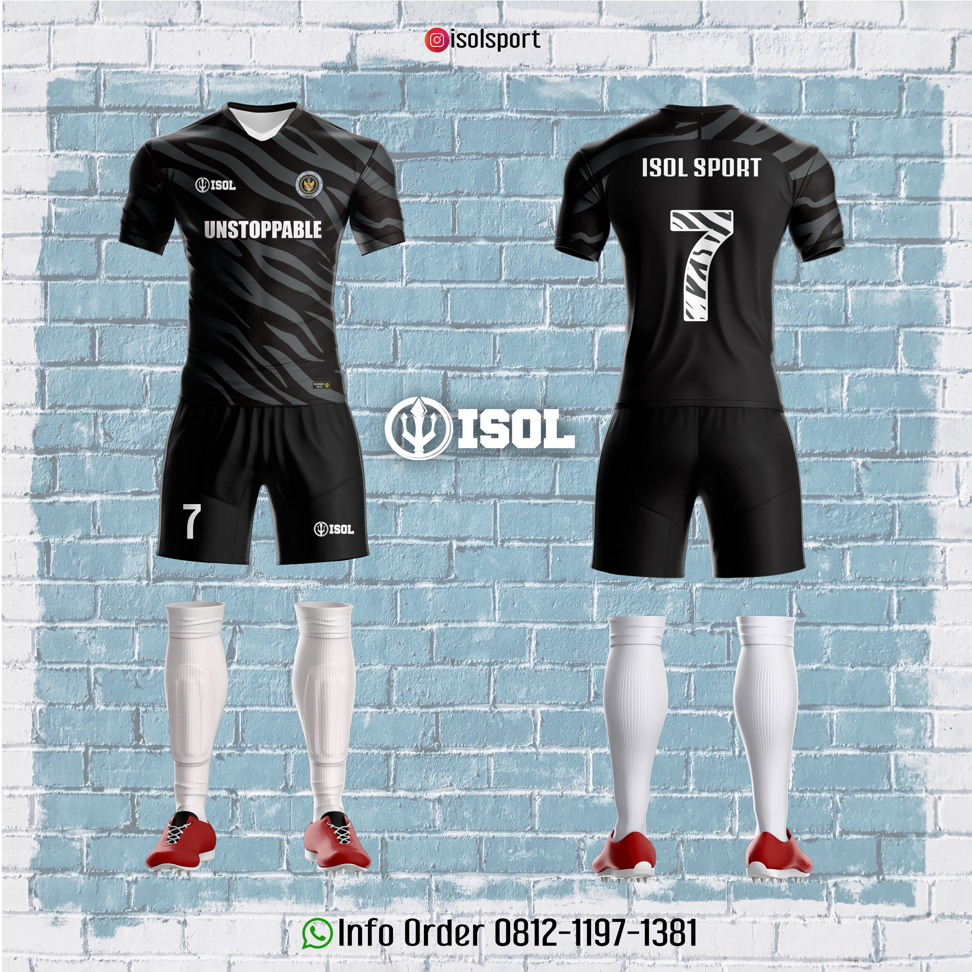 Detail Baju Keren Futsal Nomer 33