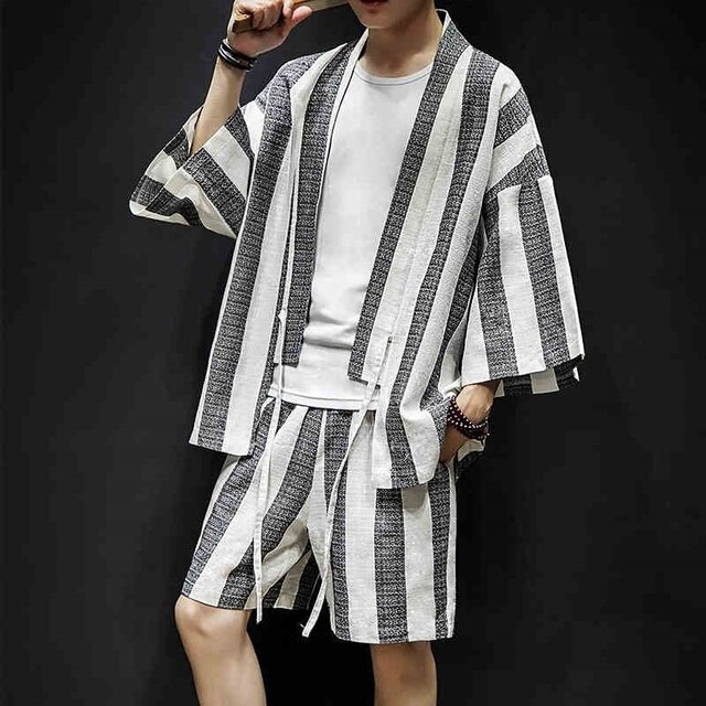 Detail Baju Kimono Jepang Pria Nomer 24
