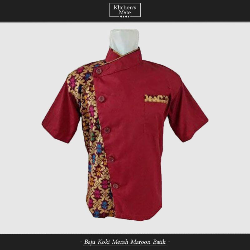 Detail Baju Koki Batik Nomer 2