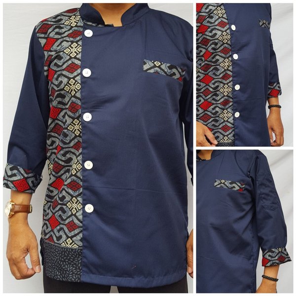 Detail Baju Koki Batik Nomer 30