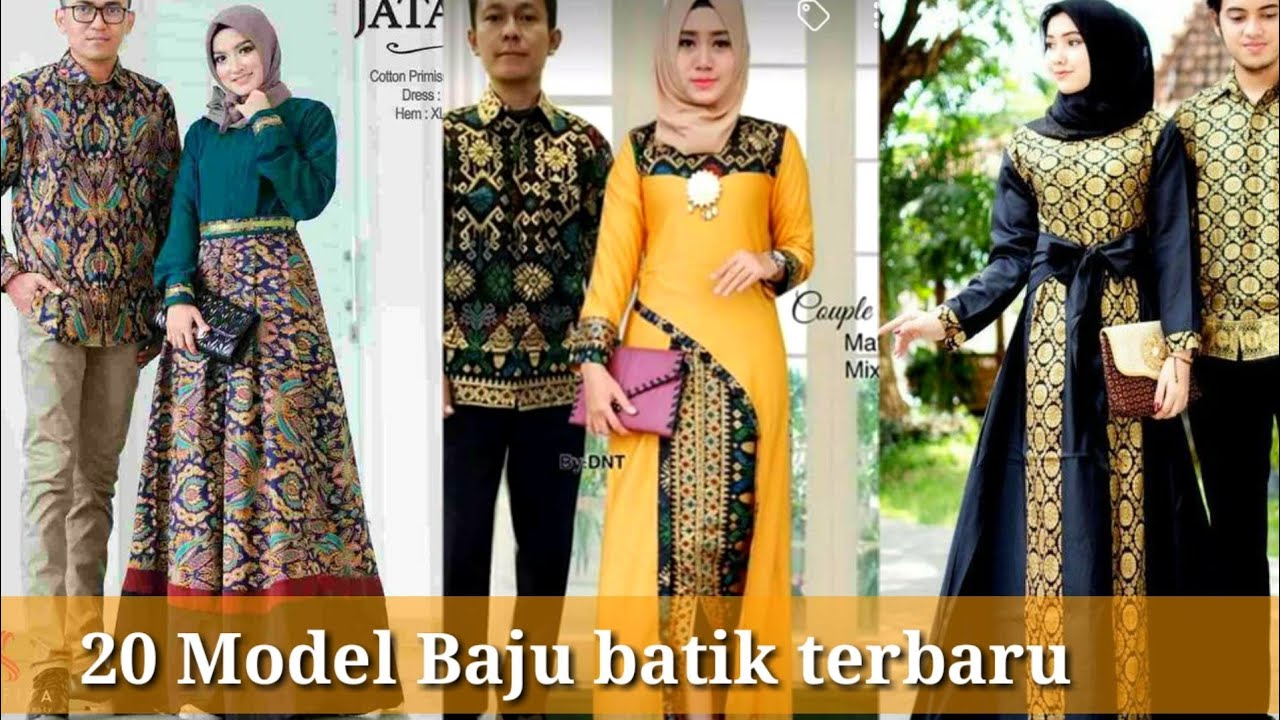 Detail Baju Kombinasi Batik Dan Polos Nomer 18