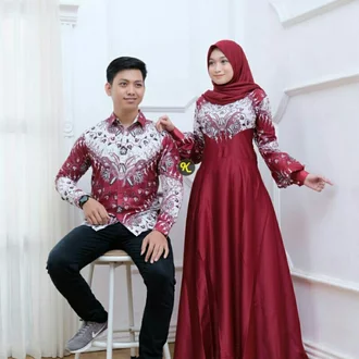 Detail Baju Kombinasi Batik Dan Polos Nomer 41