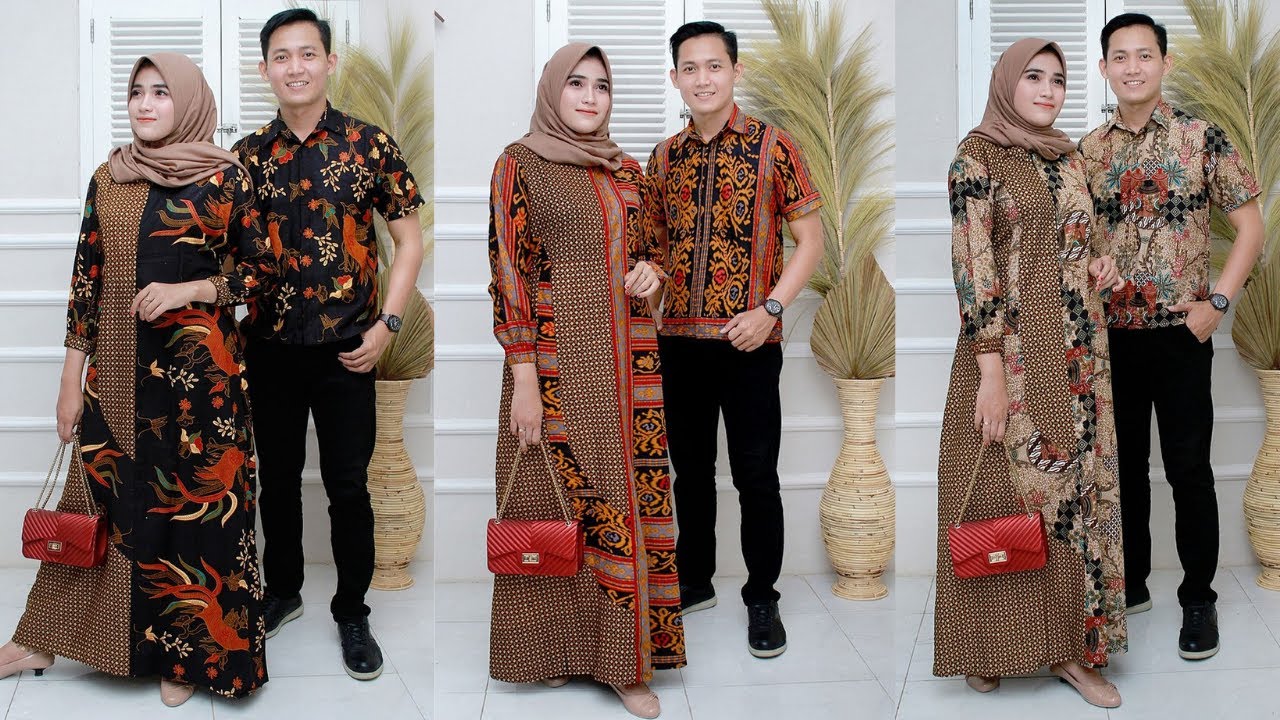 Detail Baju Kombinasi Batik Dan Polos Nomer 58