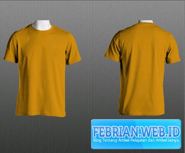 Detail Baju Kuning Polos Depan Belakang Nomer 5