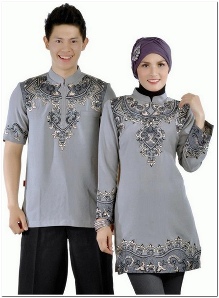 Detail Baju Kurung Melayu Bordir Nomer 51