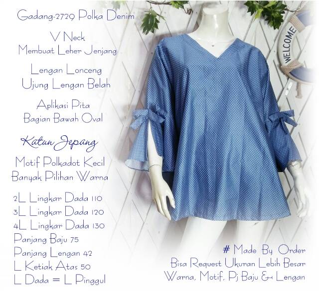 Detail Baju Lonceng Nomer 47