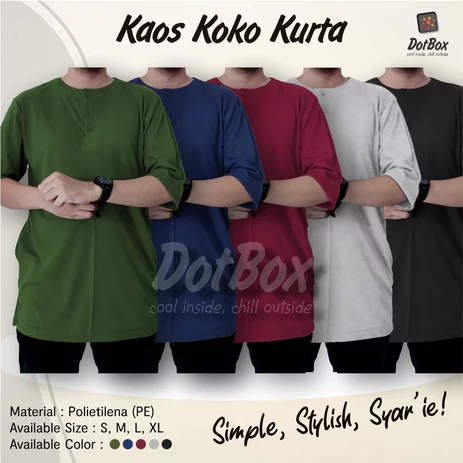 Detail Baju Longline Pria Nomer 21