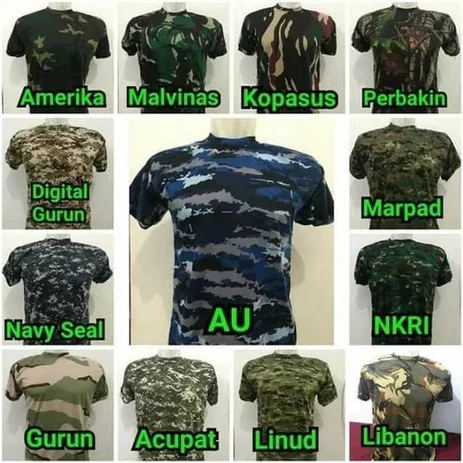 Detail Baju Loreng Nomer 13