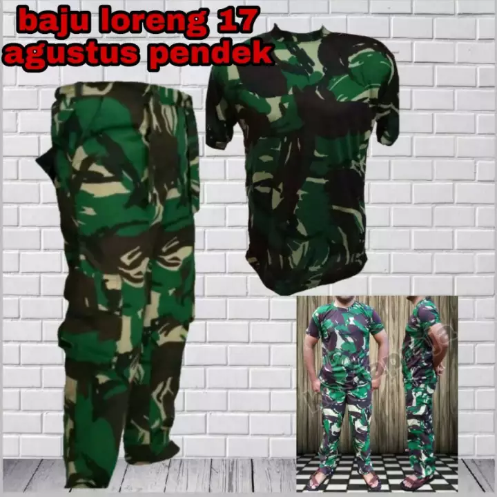 Detail Baju Loreng Nomer 54