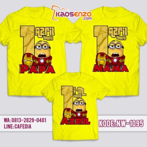 Detail Baju Minion Couple Nomer 20