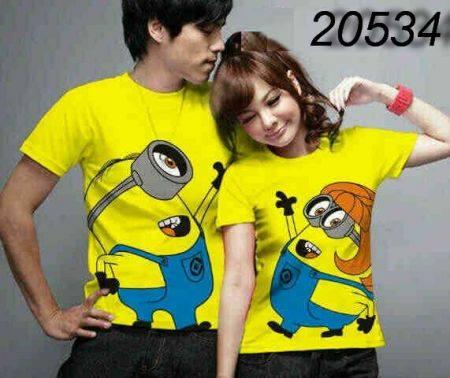 Detail Baju Minion Couple Nomer 21