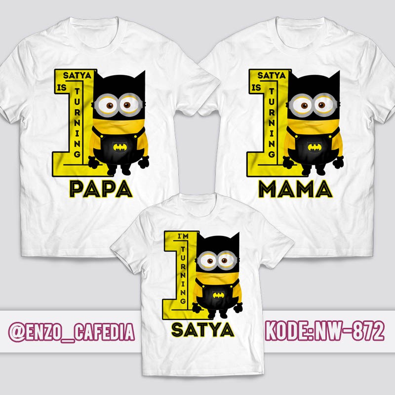 Detail Baju Minion Couple Nomer 25