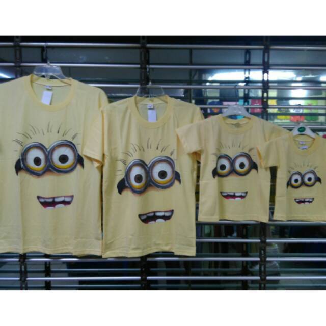 Detail Baju Minion Couple Nomer 42