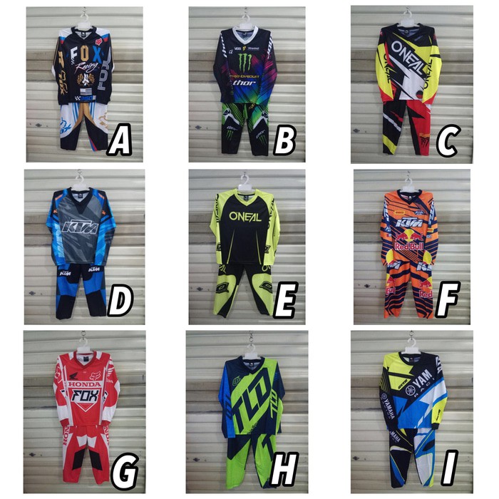 Baju Motor Cross Anak - KibrisPDR