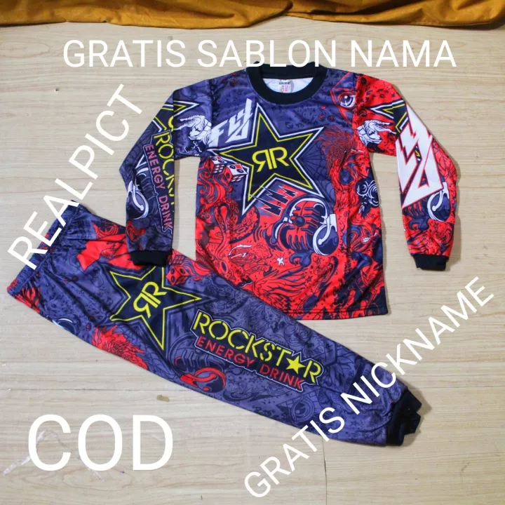 Detail Baju Motor Cross Anak Nomer 34