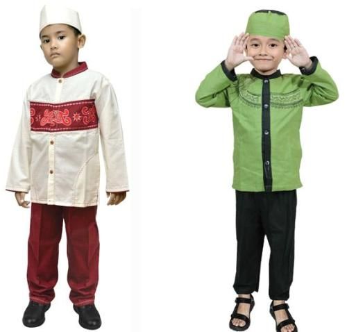 Detail Baju Muslim Anak Laki2 Nomer 5